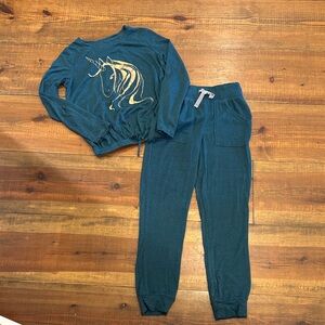Cat & Jack Blue Graphic Top